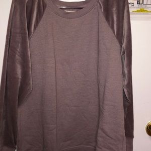 Long sleeve fleece shirt